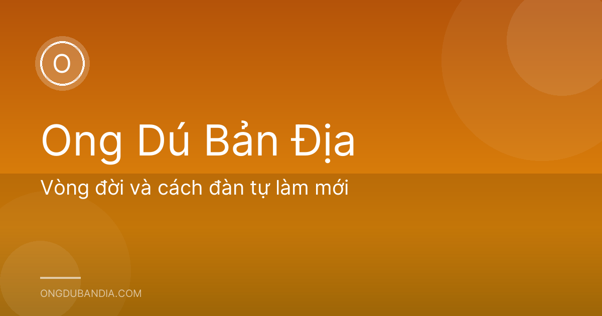 Vòng đời và cách đàn tự làm mới
